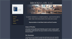 Desktop Screenshot of lbrookslaw.com